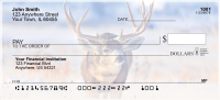 Big Horned Buck Deer Personal Checks | ANK-71
