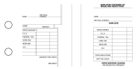 Florist Multi-Purpose Salary Voucher Business Checks | BU3-7CDS11-MPS