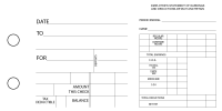 Green Knit Dual Purpose Voucher Business Checks | BU3-7GRN02-DPV