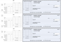 Blue Safety General Itemized Invoice Business Checks | BU3-BLU01-GII
