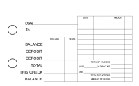 Bakery General Itemized Invoice Business Checks | BU3-CDS02-GII