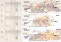 Chinese Cuisine Accounts Payable Designer Business Checks | BU3-CDS04-DED