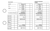 Fresh Produce Payroll Designer Business Checks  | BU3-CDS09-PAY