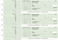 Grassy Itemized Invoice Business Checks | BU3-CDS17-TNV