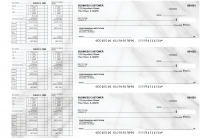 Marble Payroll Designer Business Checks  | BU3-CDS20-PAY