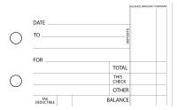 Scenic Mountains Standard Invoice Business Checks | BU3-CDS29-SNV