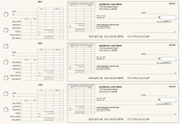 Tan Knit General Itemized Invoice Business Checks | BU3-TPM02-GII