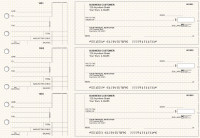 Tan Knit Standard Counter Signature Business Checks | BU3-TPM02-SCS
