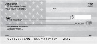 Antique US Flag Personal Checks | CCS-16