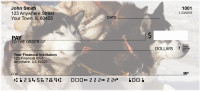 Sled Dogs Personal Checks | DOG-43