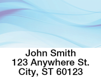 Flowing Prosperity Address Labels  | LBGEOC-38