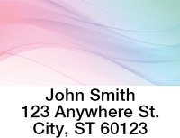 Flowing Prosperity Address Labels  | LBGEOC-38