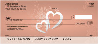 Pair of Hearts Personal Checks | LOV-12