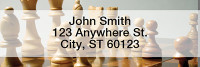 Chess Rectangle Address Labels | LRGME-03