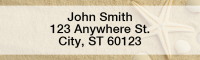 Seashell Address Labels  | LRNATC-61