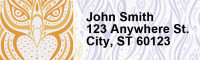 Swirl Art Address Labels | LRRANI-010