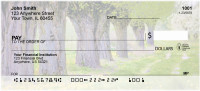 Trees In Springtime Personal Checks | SCE-14