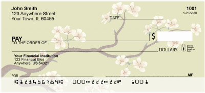 Cherry Blossoms Personal Checks | CCS-05
