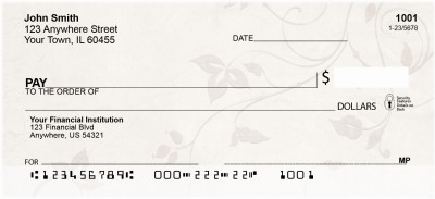 Ivy Vintage Personal Checks | CCS-32