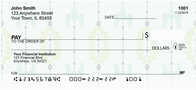 Vintage Wallpaper Personal Checks | CCS-33