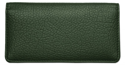Forest Green Leather Checkbook Cover | CLP-FRG01