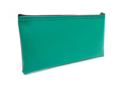 Green Zipper Bank Bag, 5.5