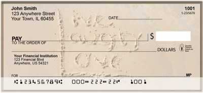 Live, Laugh, And Love Personal Checks | LOV-06
