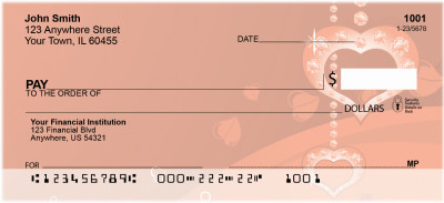 Be My Valentine Personal Checks | LOV-15
