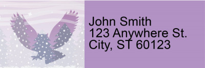 Wildlife Silhouettes Address Labels | LRRANI-016