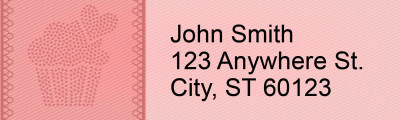 Valentine Treats Narrow Address Labels | LRRLOV-18