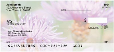 Wildflowers In Bloom Personal Checks | SCE-15