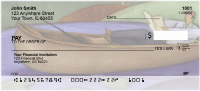 Lazy Day Fishing Personal Checks | SPO-64
