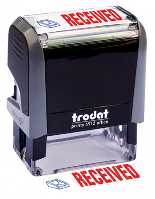 "Received" Message Stamp | STA-TRO-REC
