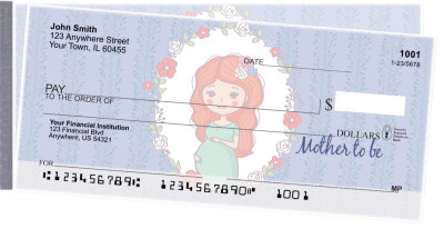 Mother to Be Side Tear Personal Checks | STLOV-23