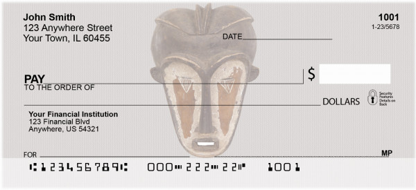 African Mask Checks | AFR-05
