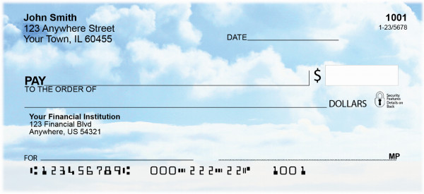 Clouds Personal Checks | CCS-08