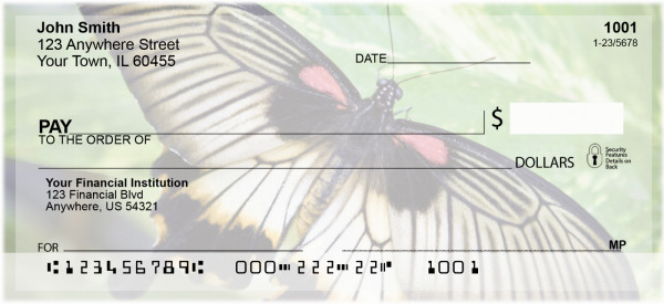 Amazing Butterflies Personal Checks | CCS-36