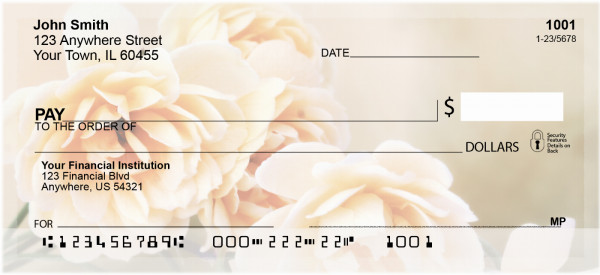 Lovely Roses Personal Checks | CCS-64
