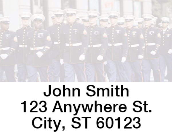 U.S. Marine Pride Address Labels | LBMILC-17