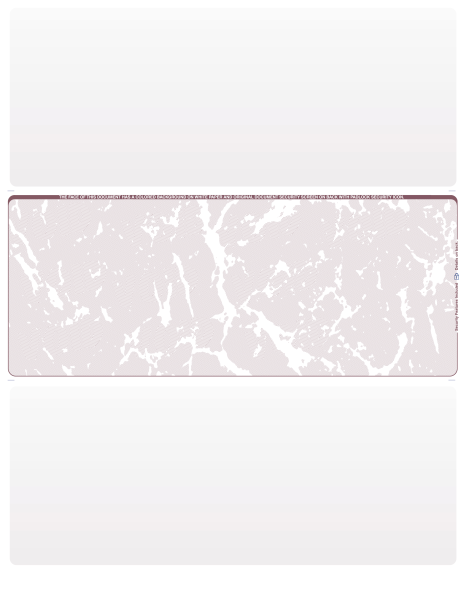 Burgundy Marble Blank Middle Laser Checks | LMC-BLA-UM