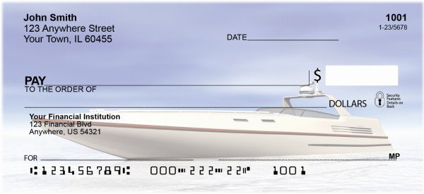 Boating Bonanzas Personal Checks | TRA-39